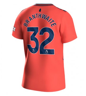 Everton Jarrad Branthwaite #32 Replika Udebanetrøje 2023-24 Kortærmet
